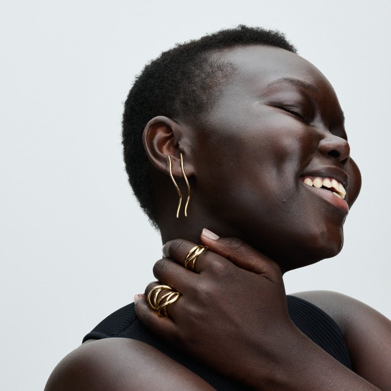 Organiskas formas bezgalības gredzens