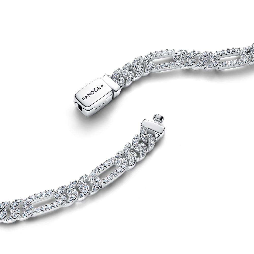 Ovālā Kubas ķēdes rokassprādze