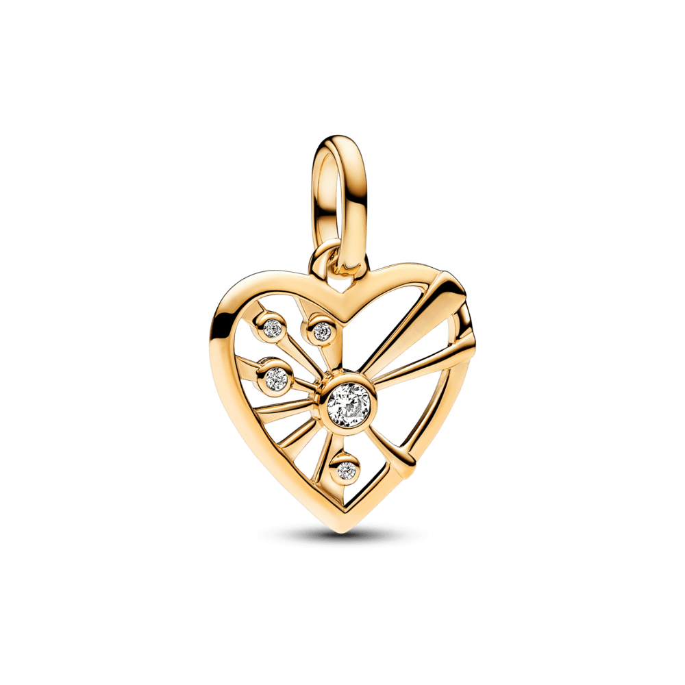 Sirds un staru medaljona amulets