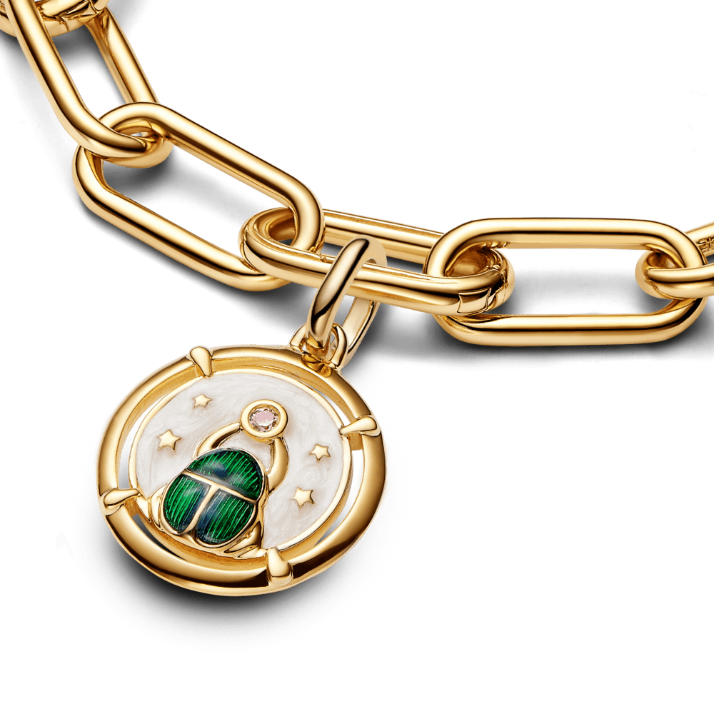 Skarabeju vaboles medaljona amulets