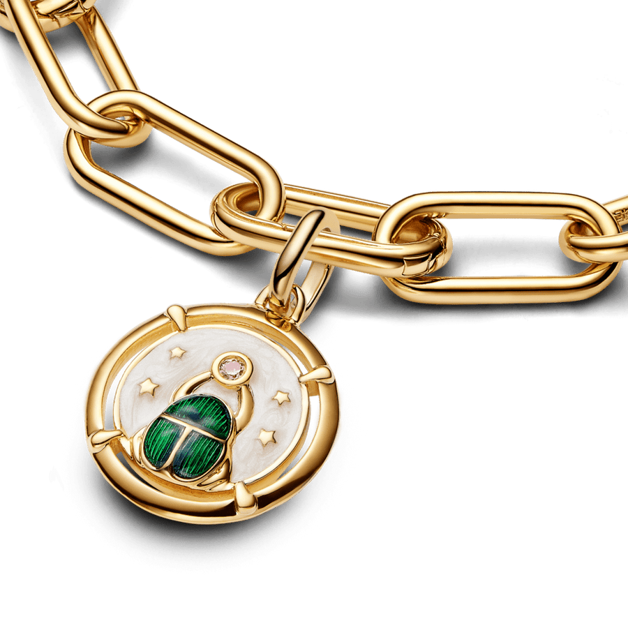 Skarabeju vaboles medaljona amulets