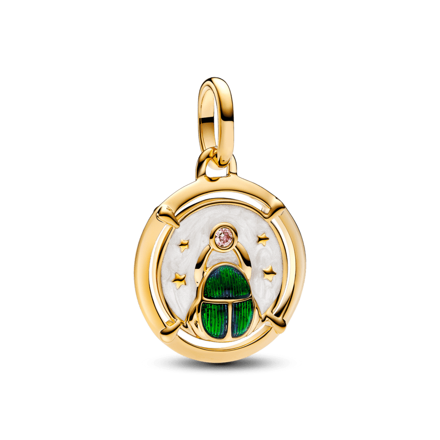 Skarabeju vaboles medaljona amulets