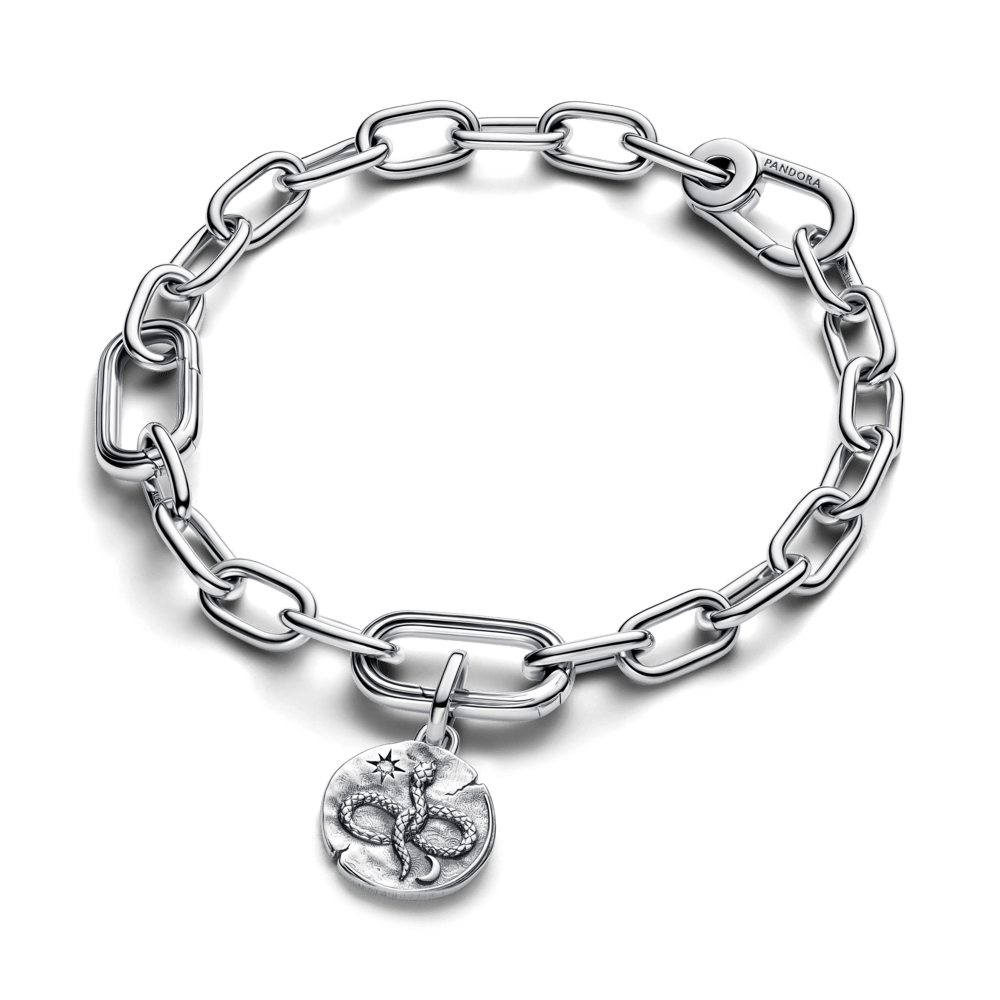 Čūskas medaljona bezgalības amulets