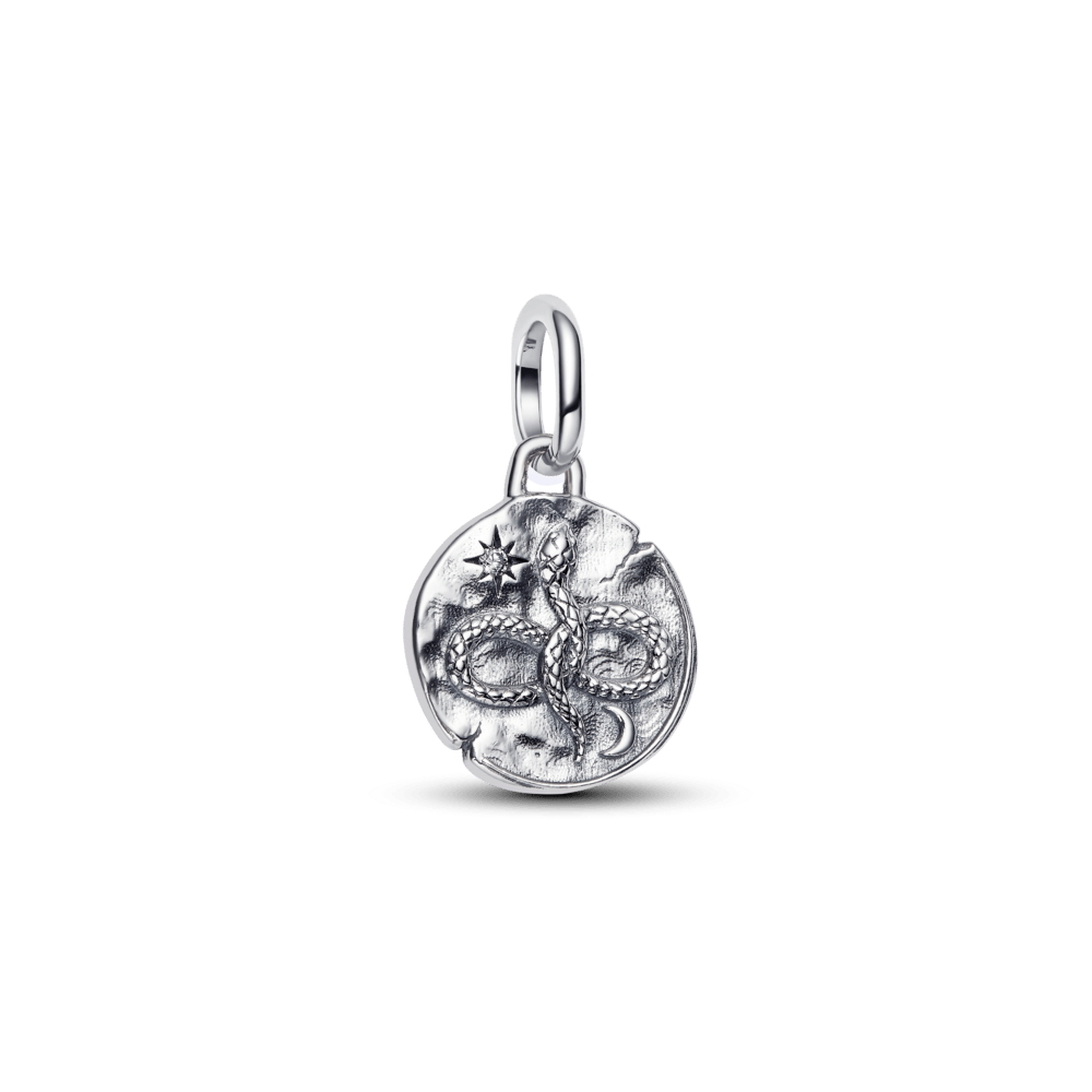 Čūskas medaljona bezgalības amulets