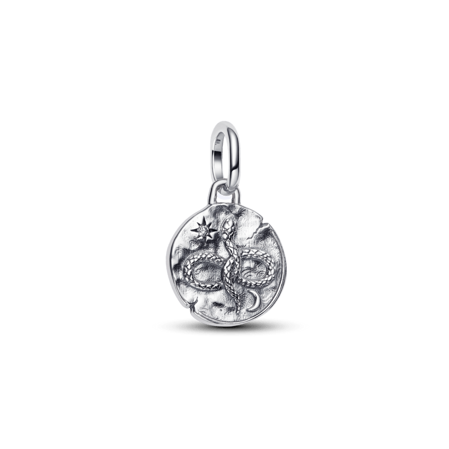 Čūskas medaljona bezgalības amulets