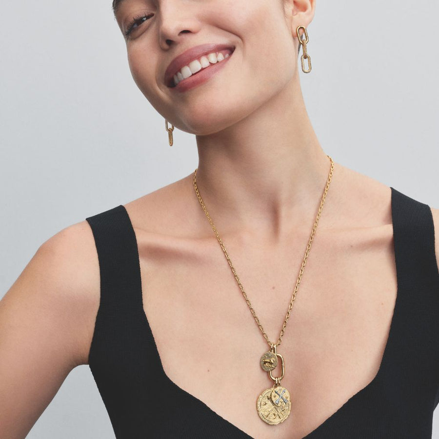 Lauvas medaljona amulets