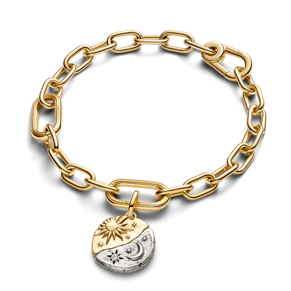 Saules un mēness medaljona amulets