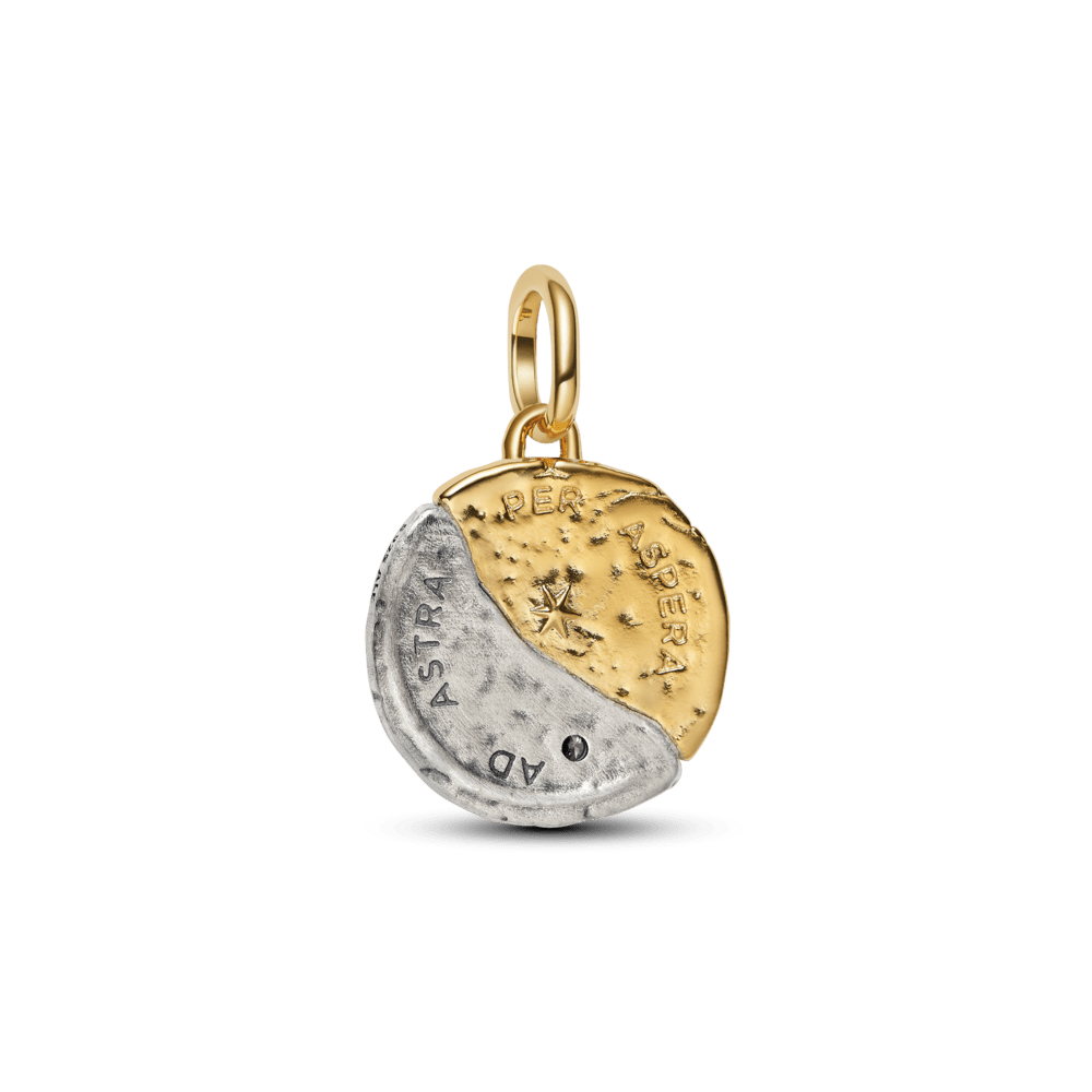 Saules un mēness medaljona amulets