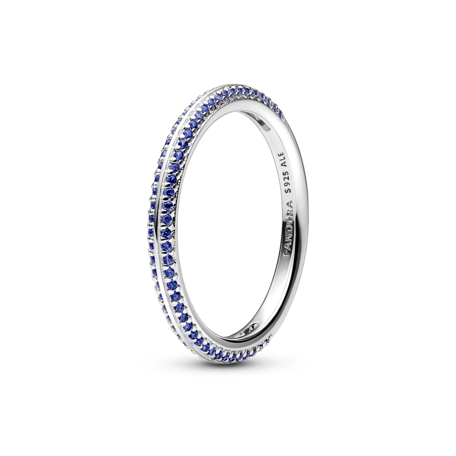 Pandora ME zils pavé gredzens