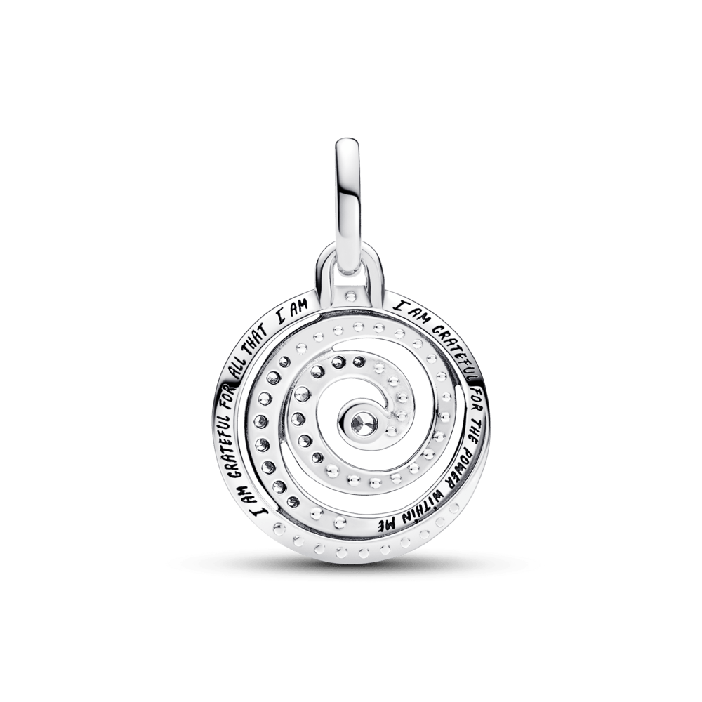 Pandora ME pateicības spirāles medaljons