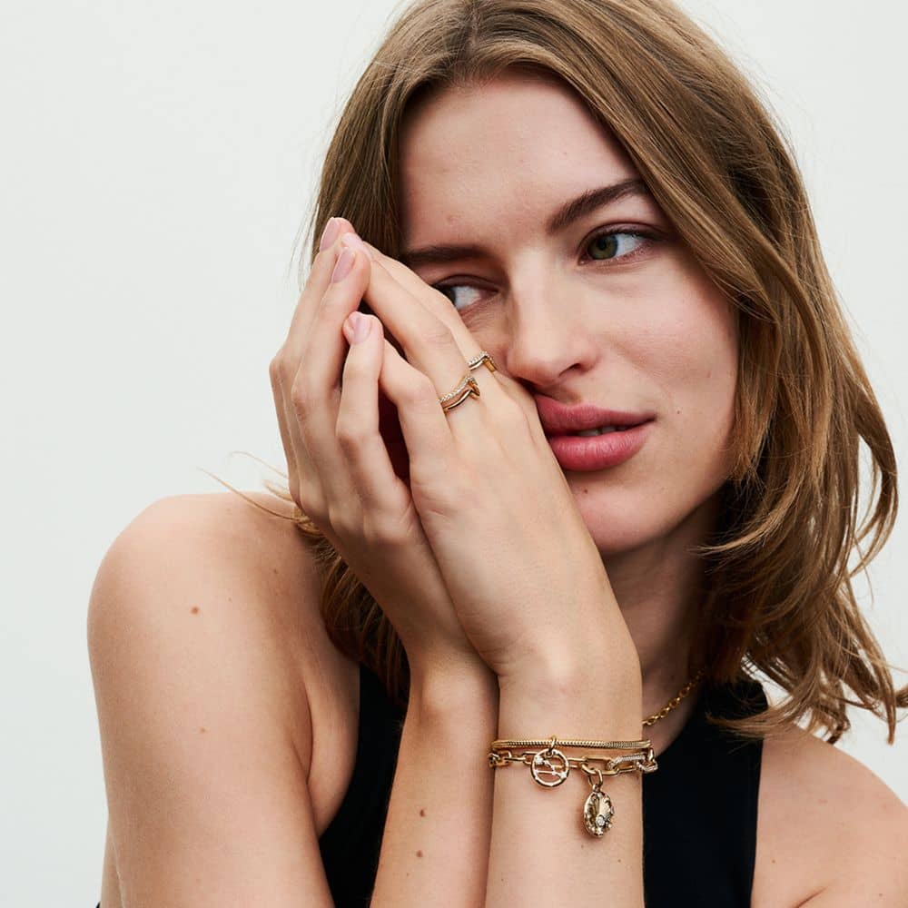 Pandora ME posmu ķēdītes rokassprādze