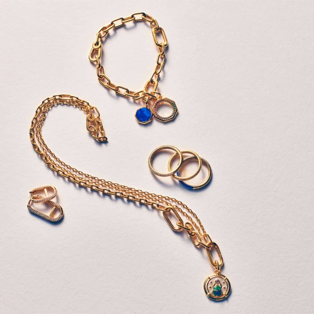 Pandora ME posmu ķēdītes rokassprādze