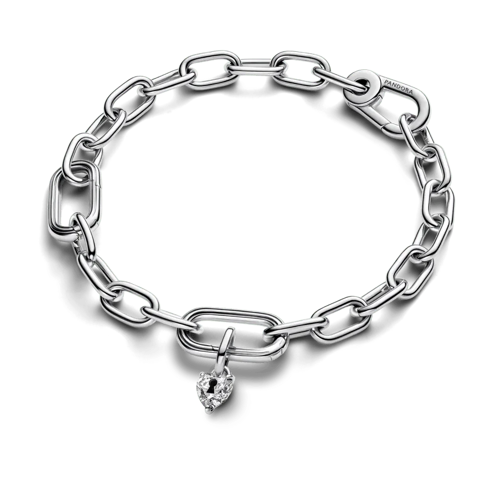 Pandora ME atslēgas cauruma sirds mini amulets