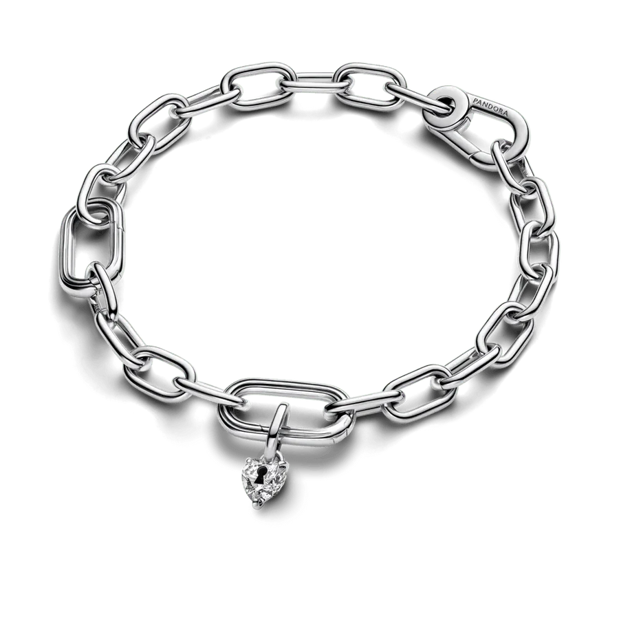 Pandora ME atslēgas cauruma sirds mini amulets