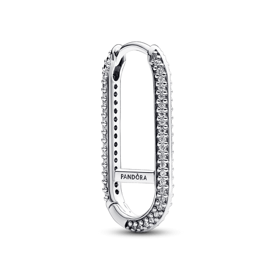 Pandora ME pagarināts pavé posma auskars
