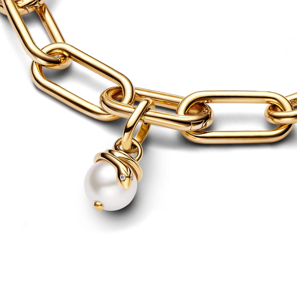 Pandora ME čūskas perlamutra mini amulets