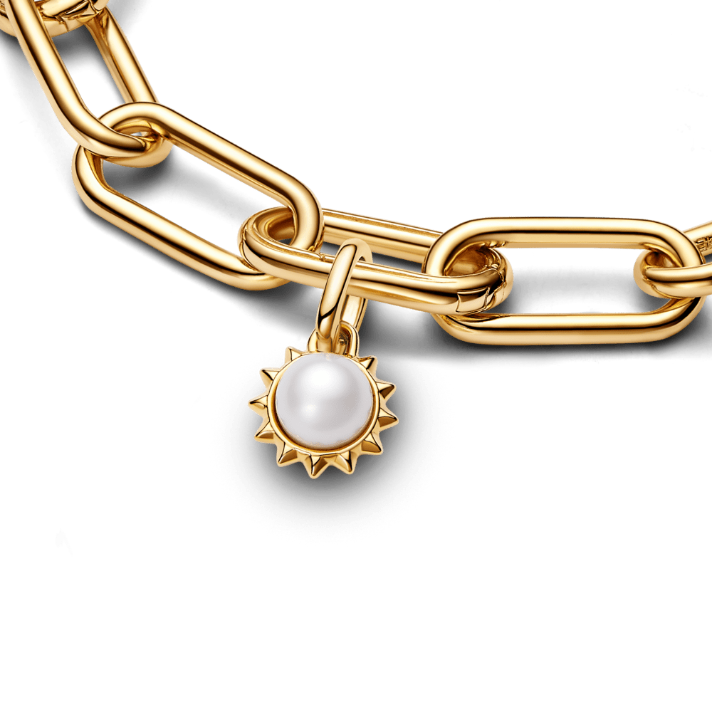 Pandora ME Saules piekarināmais amulets ar saldūdens pērli