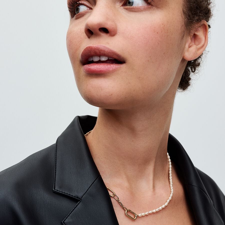 Pandora ME smalka saldūdens pērļu kaklarota