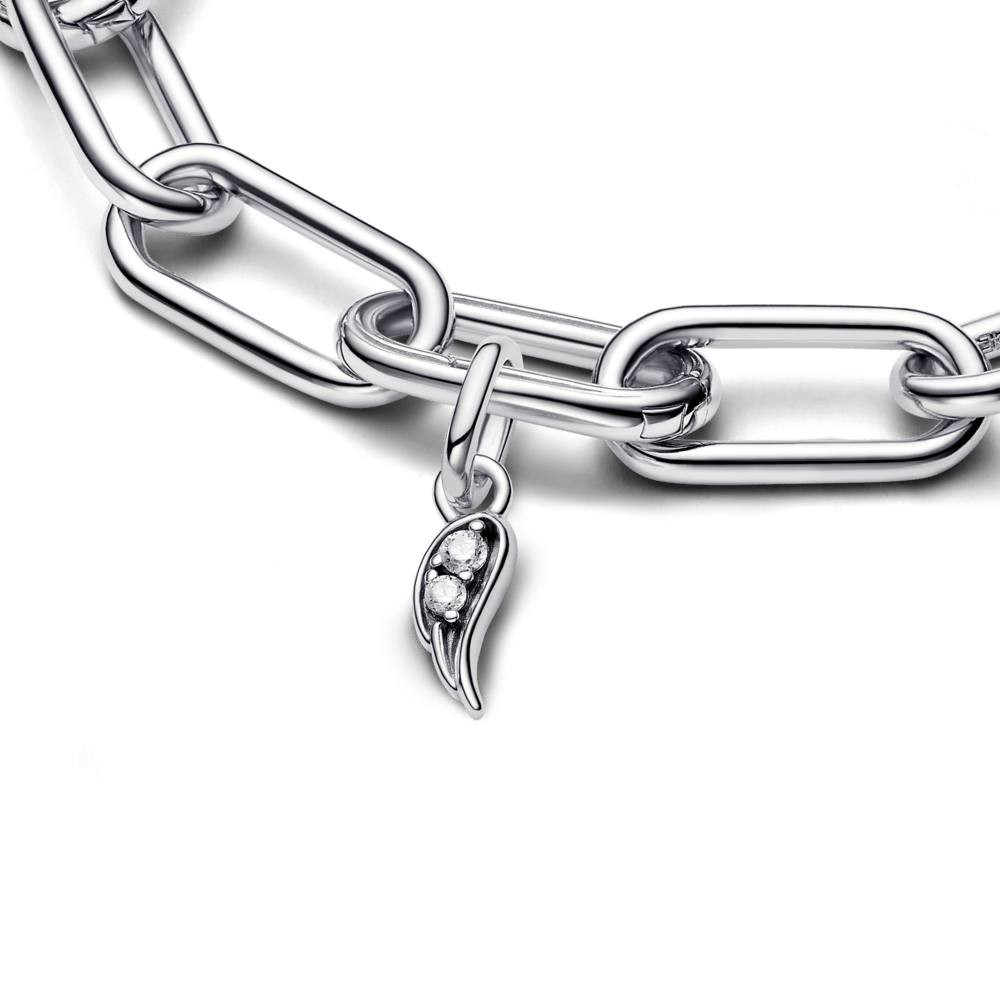 Pandora ME mirdzošais Enģeļa spārna mini amulets