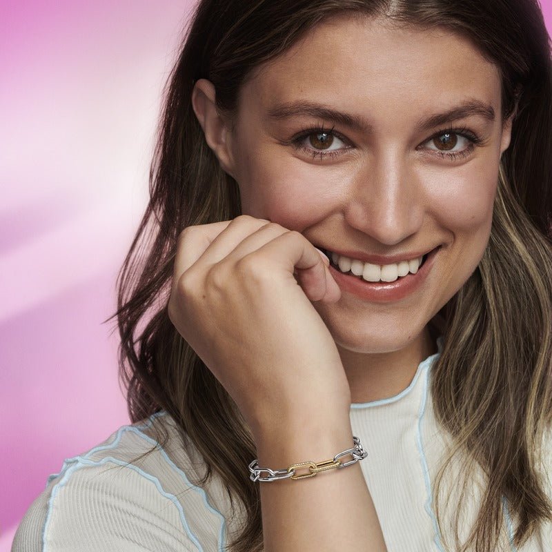 Pandora ME Styling pavé dubultais dekoratīvais posms