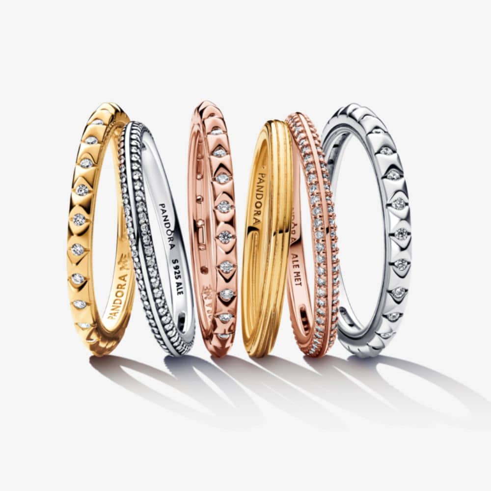 Pandora ME Piramīdu gredzens