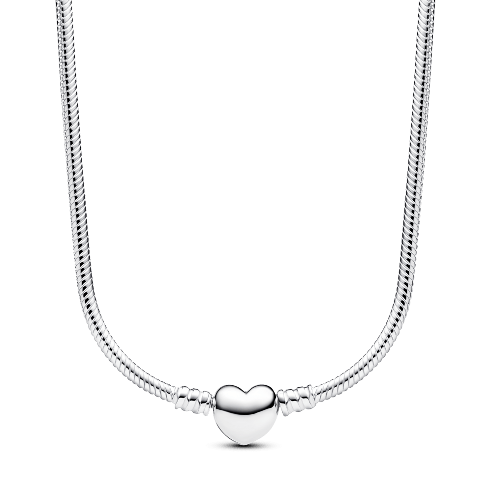 Pandora Moments sirds čūskas ķēdes kaklarota