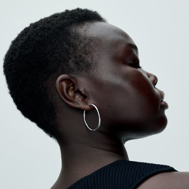 Pandora Moments 40 mm amuletu stīpiņu auskari