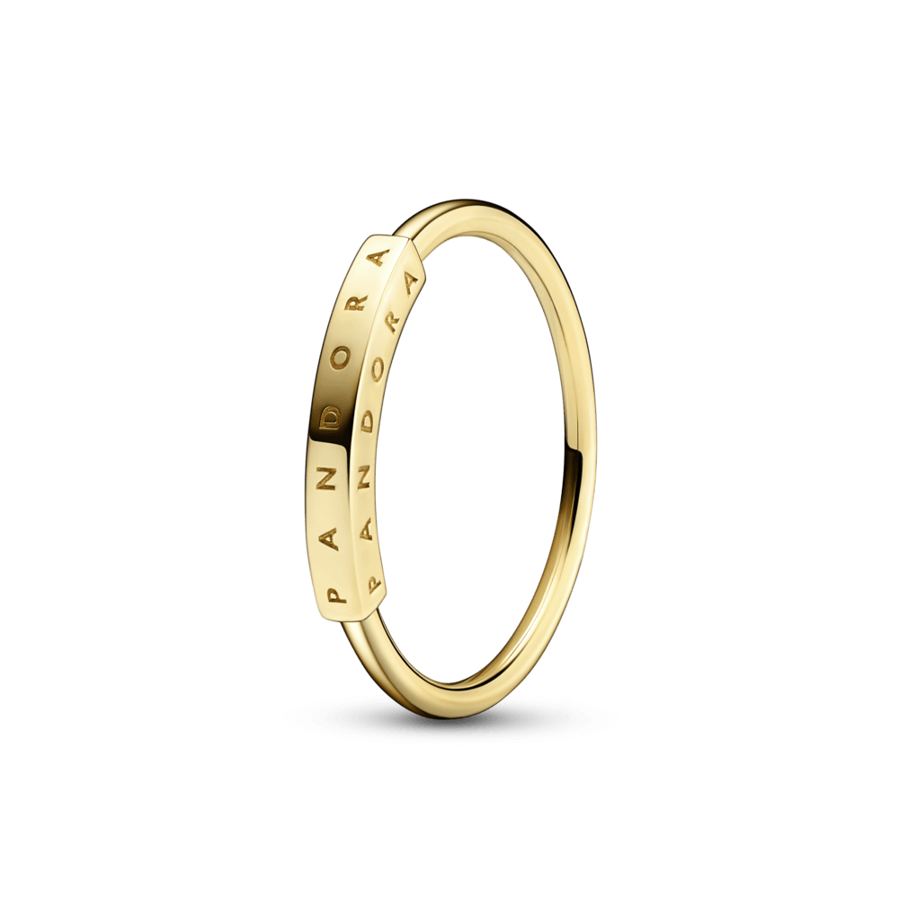 Pandora Signature I-D gredzens