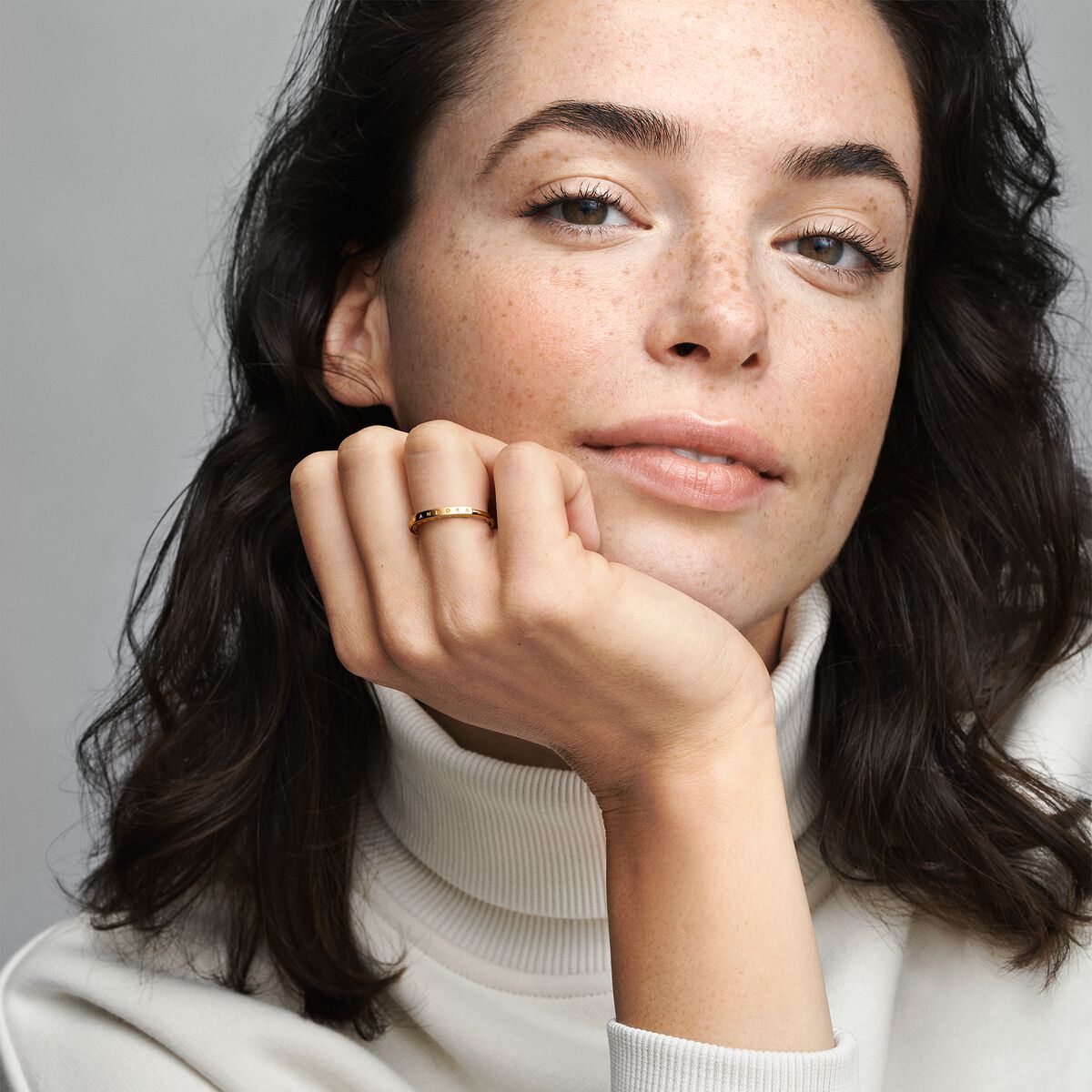 Pandora Signature I-D gredzens