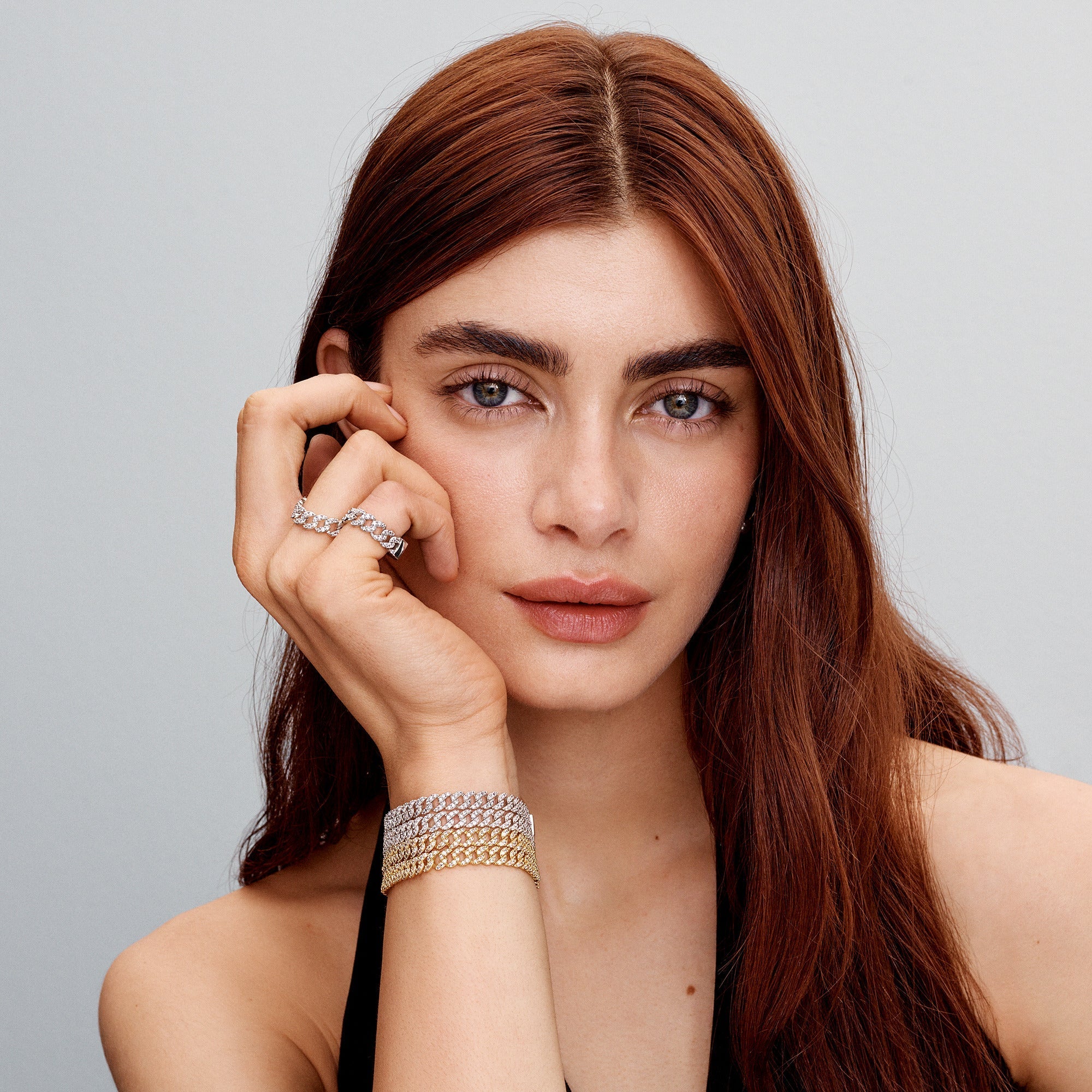 Pandora Timeless Pavé ķēdītes rokassprādze