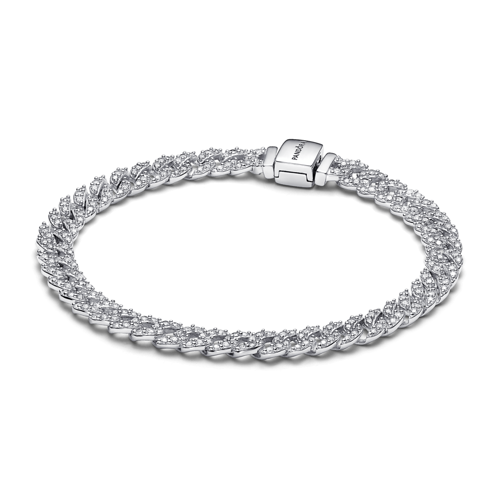 Pandora Timeless Pavé ķēdītes rokassprādze