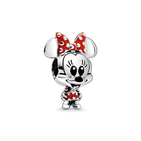 Disney Minnijas punktotās kleitas un lentītes amuletus