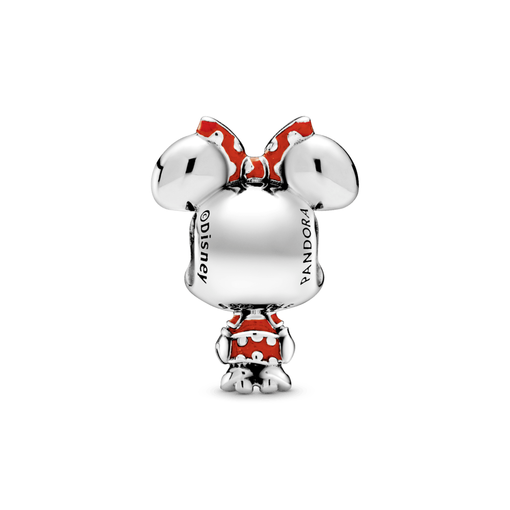 Disney Minnijas punktotās kleitas un lentītes amuletus