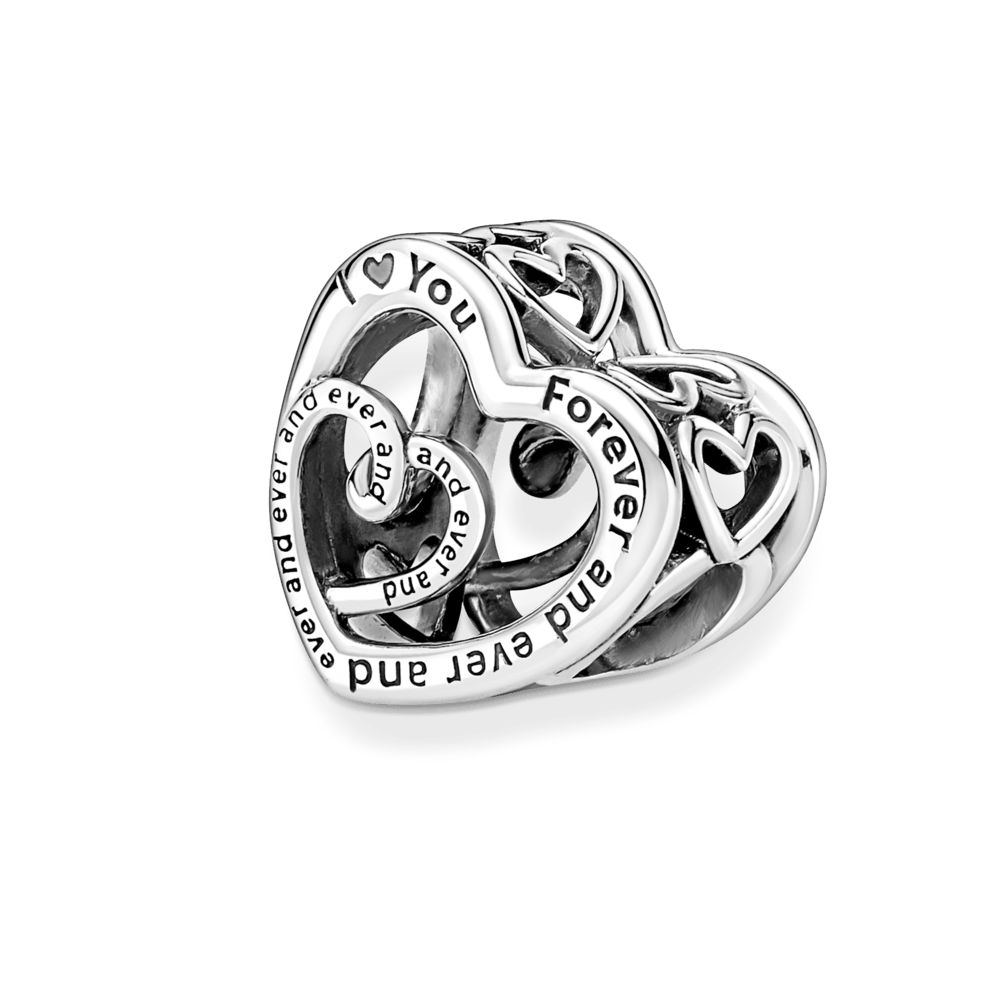 Vienoto bezgalības siržu amulets