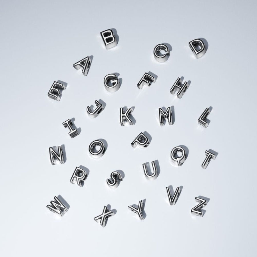 B burta alfabēta amulets