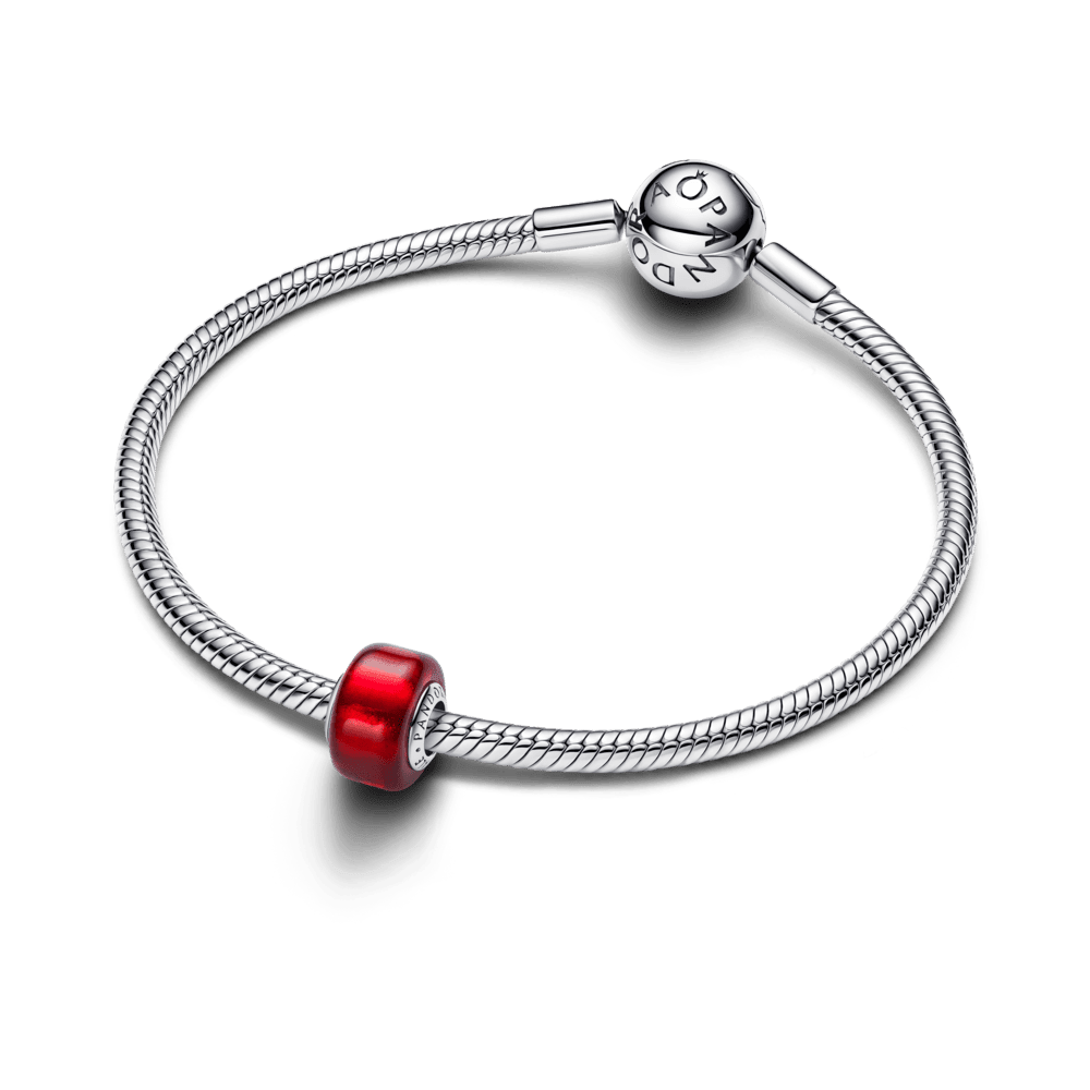 Sarkanā Murano stikla amulets