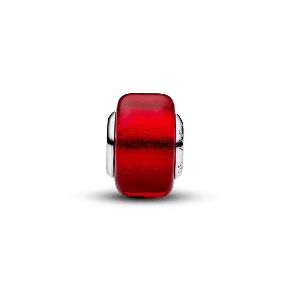 Sarkanā Murano stikla amulets