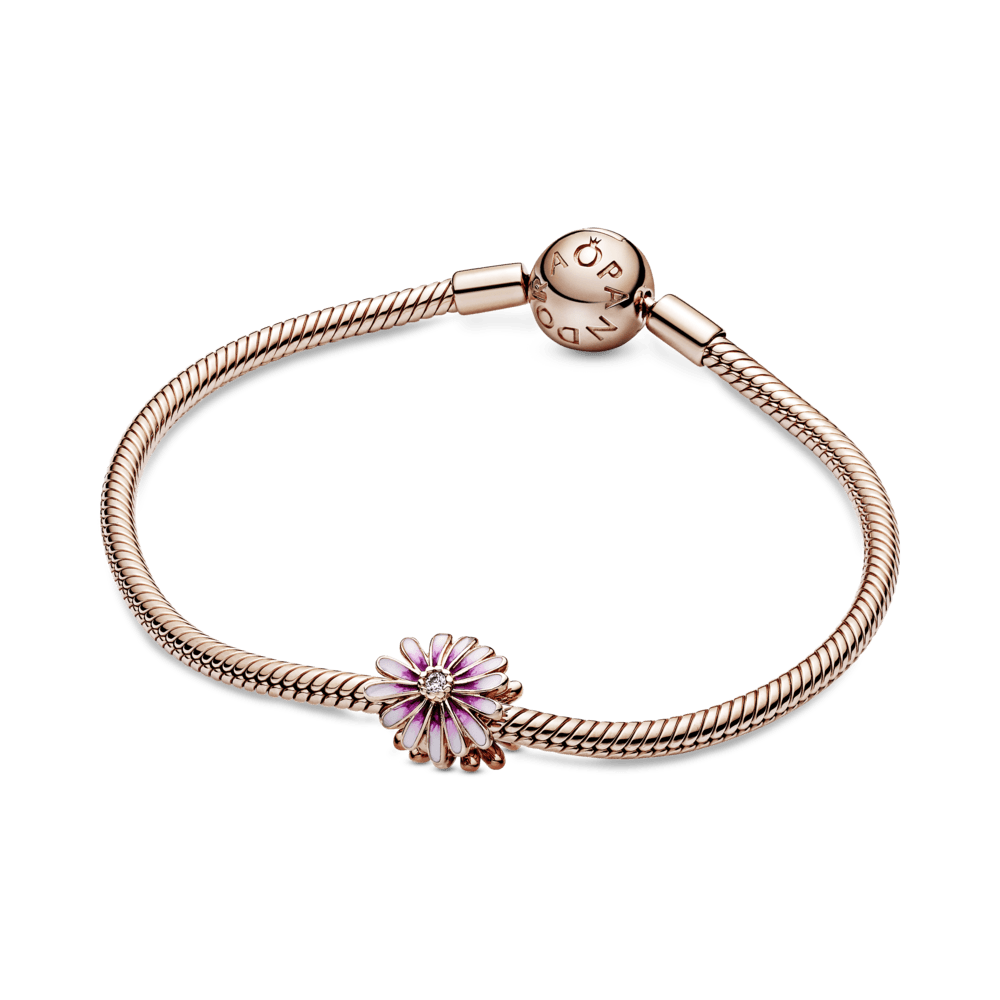 Rozā margrietiņas amulets