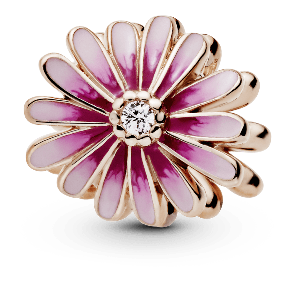 Rozā margrietiņas amulets