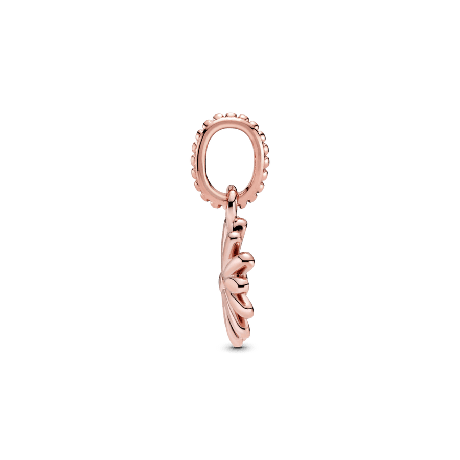 Piekarināms rozā margrietiņas amulets