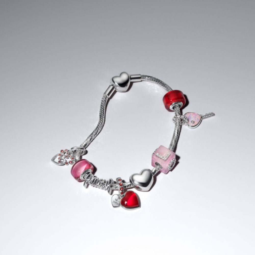 Sarkanā Murano stikla amulets