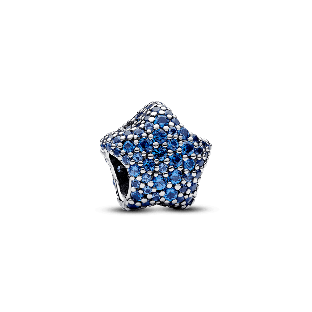 Izteiksmīgās Pavé zvaigznes amulets