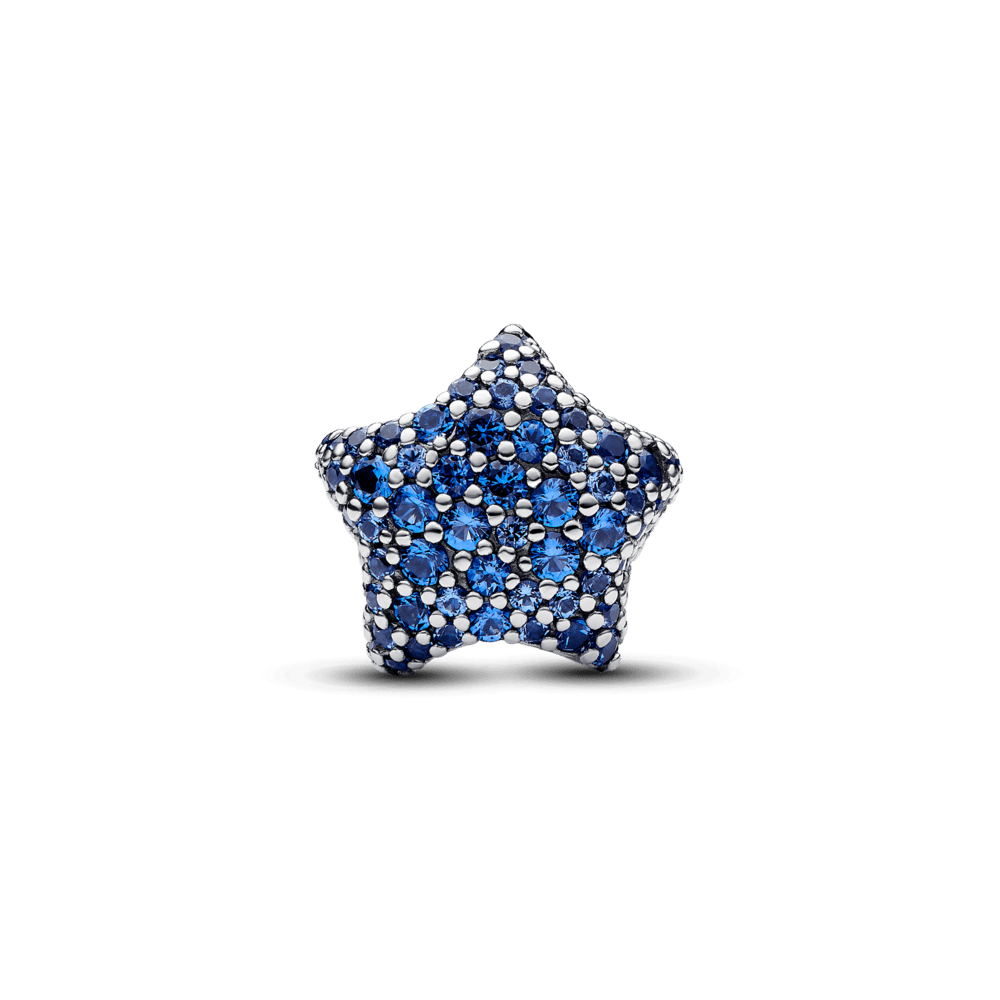 Izteiksmīgās Pavé zvaigznes amulets