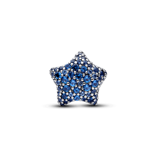 Izteiksmīgās Pavé zvaigznes amulets