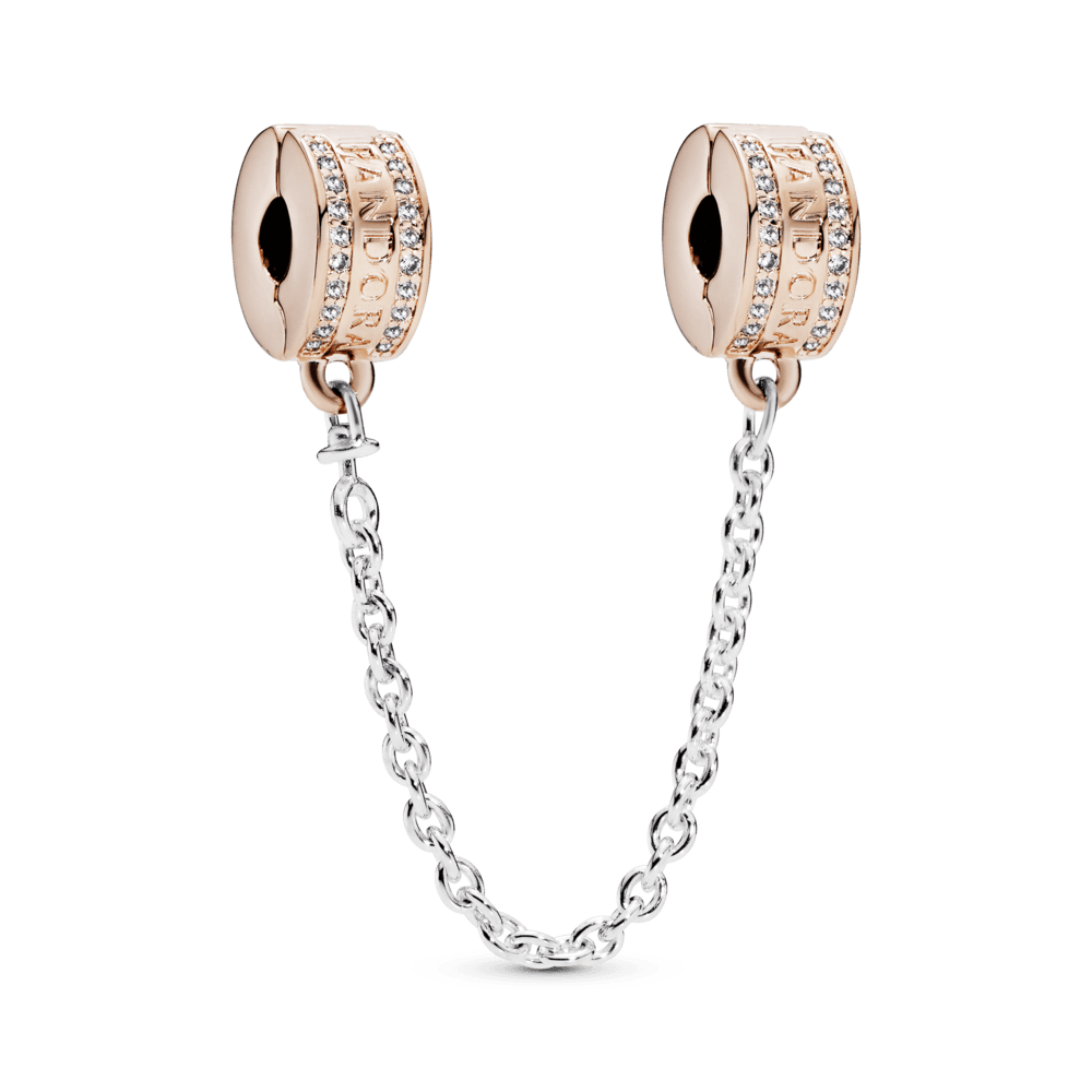 Pandora Logo Drošības Ķēdīte