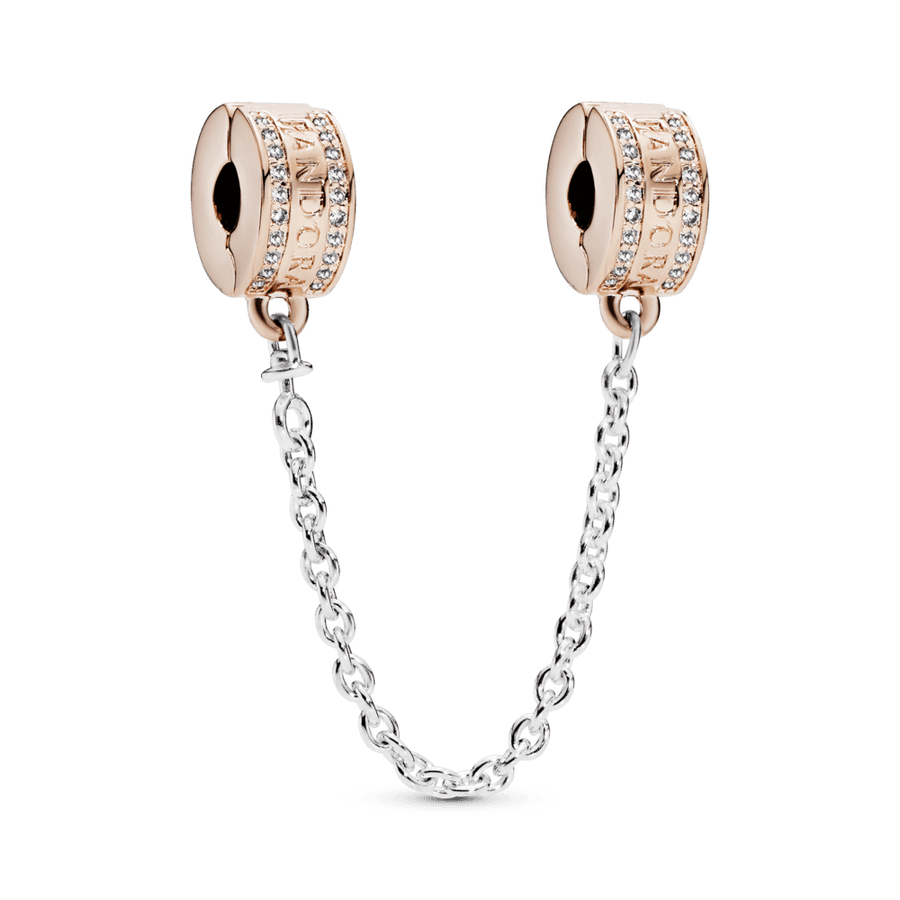 Pandora Logo Drošības Ķēdīte