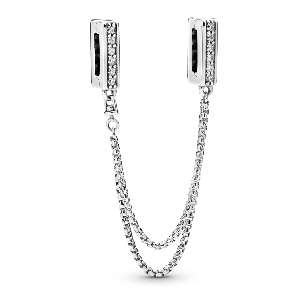 Mirdzoša drošības ķēdīte