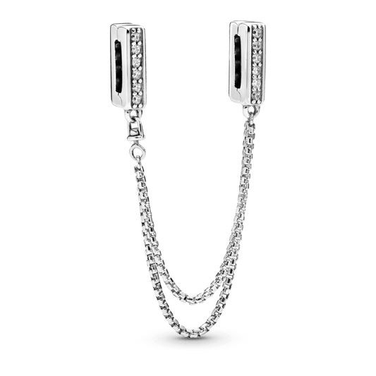 Mirdzoša drošības ķēdīte