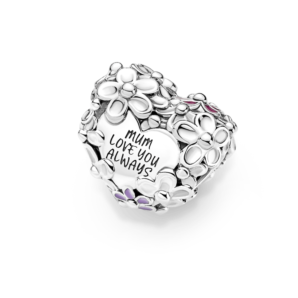 Māmiņas un margrietiņu sirsniņamulets