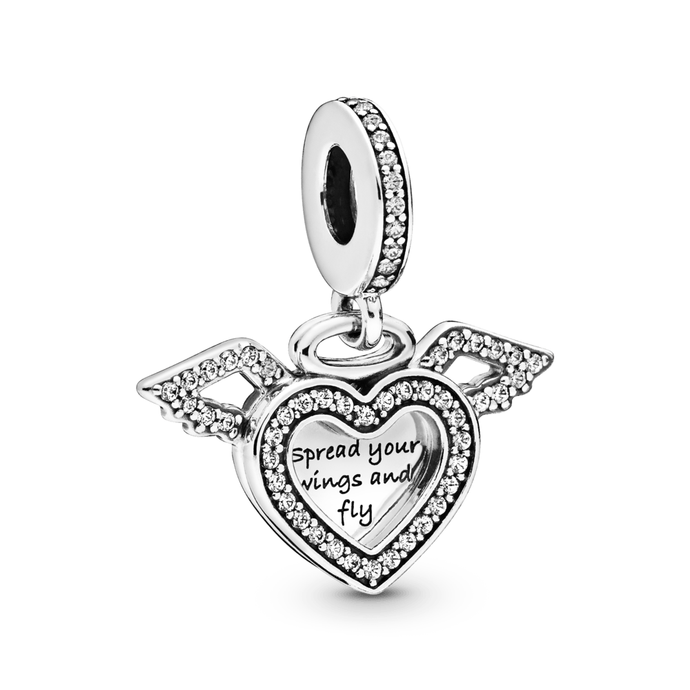 Sirds un eņģeļa spārnu amulets